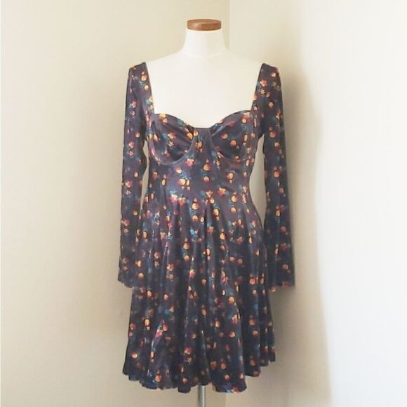 Free people Regina Mini Dress Size M - Picture 2 of 8